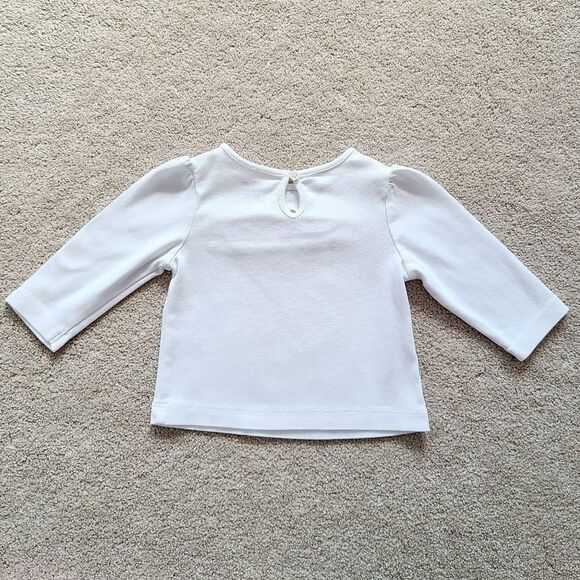 Lot 2 of Baby Girl Long Sleeve Shirts Size 6-12 Months - Picture 8 of 16